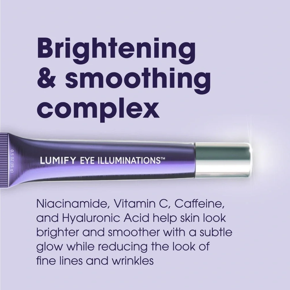Bausch + Lomb Lumify Eye Illuminations Hydra Gel Brightening Eye Cream .5oz